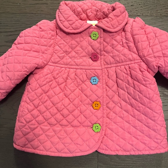 Gymboree girls pink spring jacket sz 6-12M NWT - Picture 2 of 4